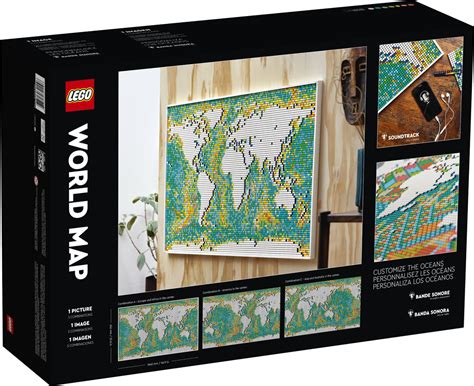 Lego Art World Map 31203 Officially Announced The Brick Fan