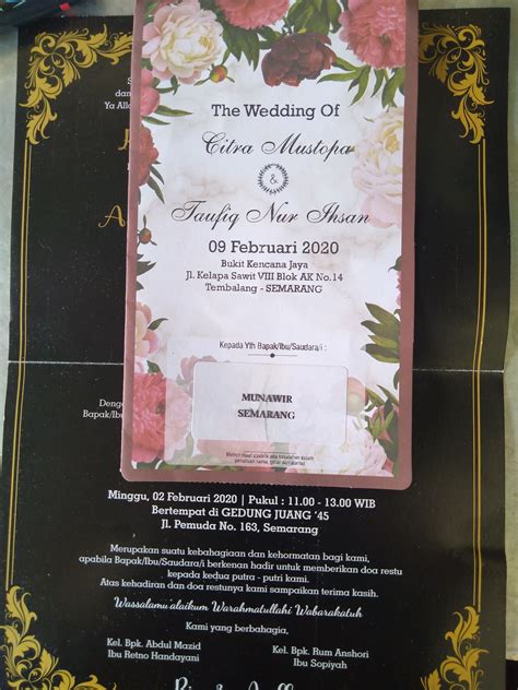 Mimpi Menerima Undangan Pernikahan - Data Dikdasmen