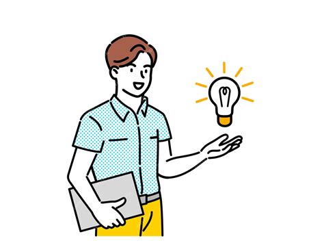 Premium Vector | Young entrepreneur pitching an idea