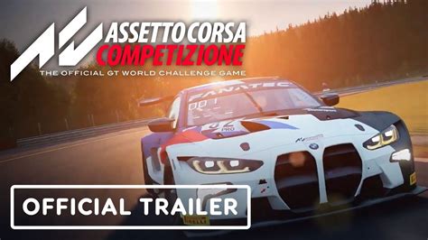 Assetto Corsa Competizione Official Bmw M Gt Trailer Youtube
