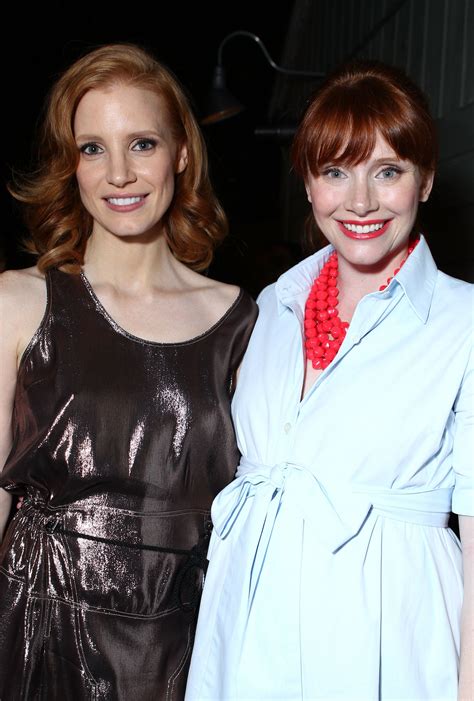 Jessica Chastain And Bryce Dallas Howard These Celebrity Look Alikes