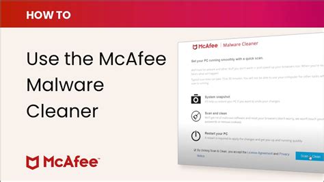 How To Download And Use The Free Mcafee Malware Cleaner Youtube