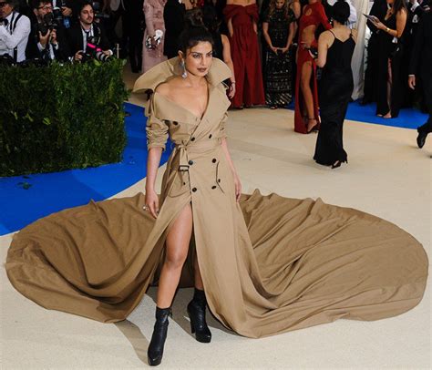 Priyanka Chopra Commands Attention In Revealing Trench Coat Dress