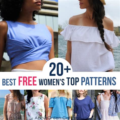 We are no longer accepting. 20+ Best Free Sewing Patterns For Women's Tops ...