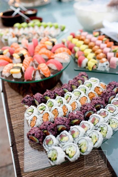 Select specific hors d' oeuvre's from the following list, two or more dozen of any one item must be ordered. Stoły tematyczne na weselu