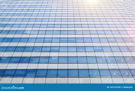 Office Building Glass Windows And Sunlight Photo Stock Photo Image Of