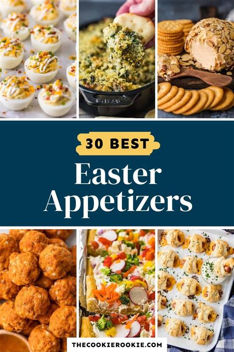 30 Easy Easter Appetizers Story The Cookie Rookie®
