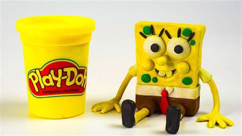 Its The Making Of Spongebob Squarepants Stop Motion Day Play Doh Youtube