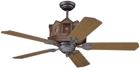 A style creation of ceiling is one of the essential aspects of a room's design. Log cabin ceiling fans - Lighting and Ceiling Fans