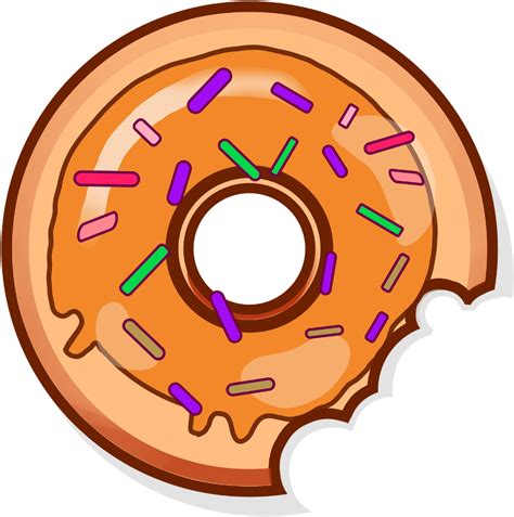 Download High Quality Donut Clipart Bitten Transparent Png Images Art