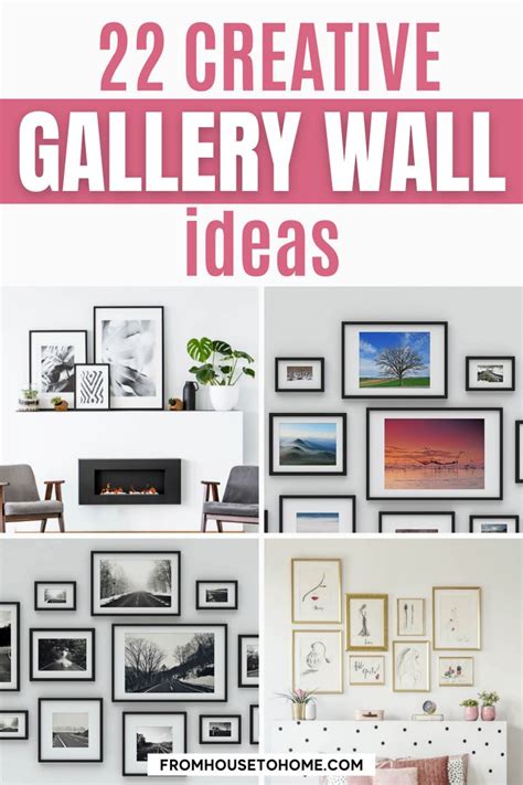 Photo Wall Ideas With Frames