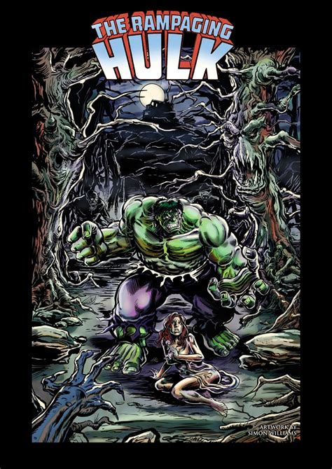Simon Williams Comic Artist The Rampaging Hulk