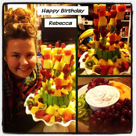 Happy Birthday Rebecca Cake