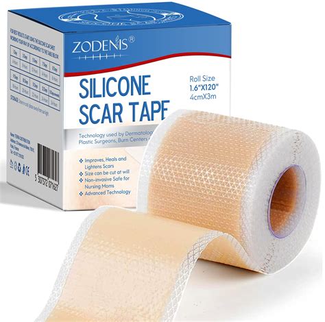 Zodenis Silicone Scar Tape Roll Silicone Scar Sheets