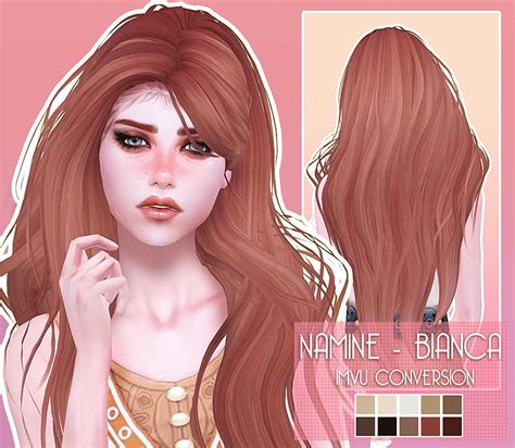 Down With Patreon The Sims 4 Patreon Namine Hair Sims 4 Sims Sims