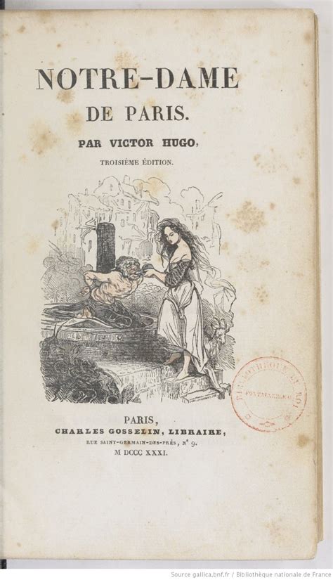 Fonds Victor Hugo Ii Œuvres Notre Dame De Paris Artofit