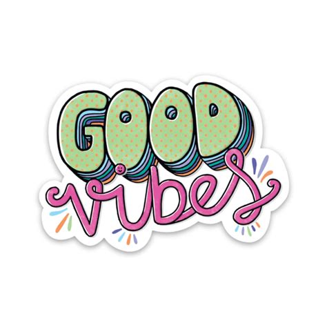Good Vibes Sticker Electronics And Accessories Decals And Skins