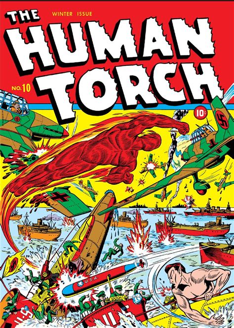 Human Torch Vol 1 10 Marvel Database Fandom