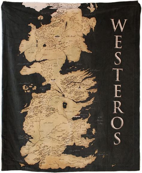 Game Of Thrones Blankets And Throws Game Of Thrones Throw Westeros