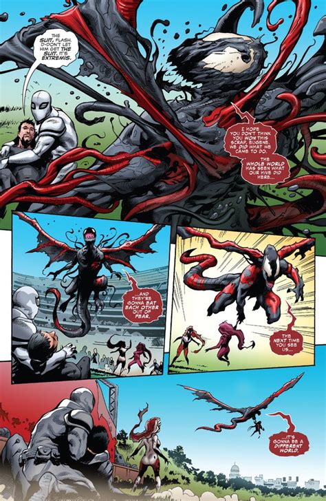 What If The Endo Sym Armor Iron Man Fought The Carnage Symbiote With No