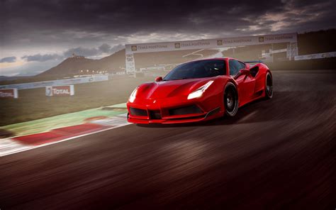 Ferrari 488 Gtb N Largo Package 4k Wallpapers Hd Wallpapers Id 20500