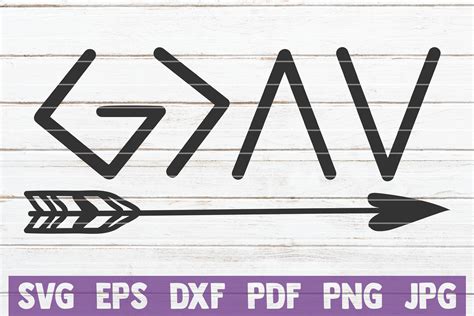 Download God Is Greater Than The Highs And Lows SVG Cut File By ...