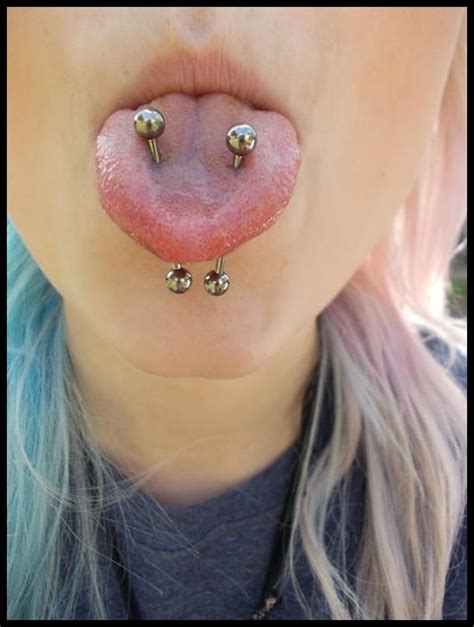 Unique Tongue Piercing Examples And Faq S