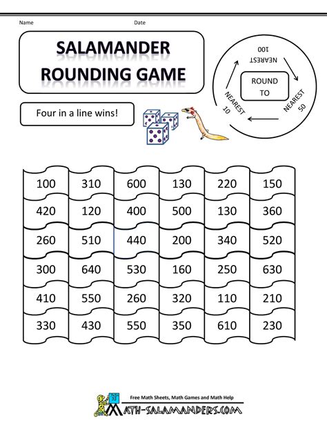 4th Grade Math Rounding Games 1000 Ideas About Rounding On Pinterest