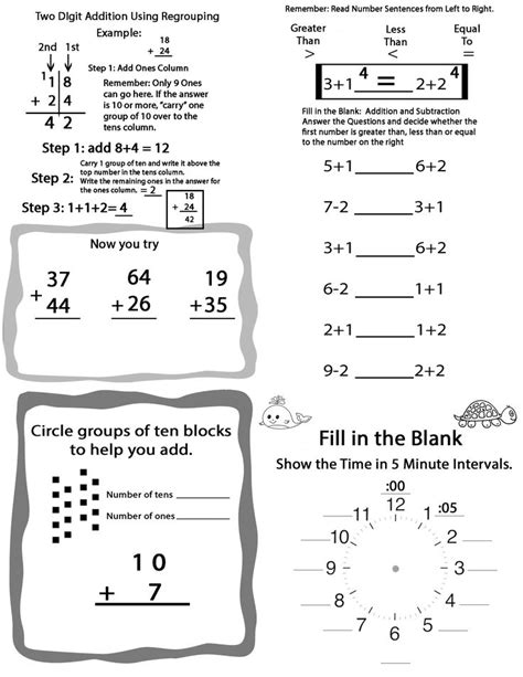 Free Grade 2 Math Printables Grade 2 Math Mixed Operations Worksheets