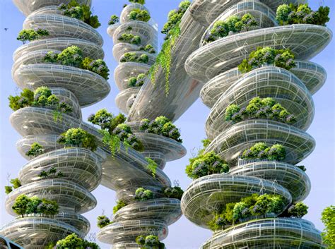 Futuristic Paris Smart City Is Filled With Flourishing Green