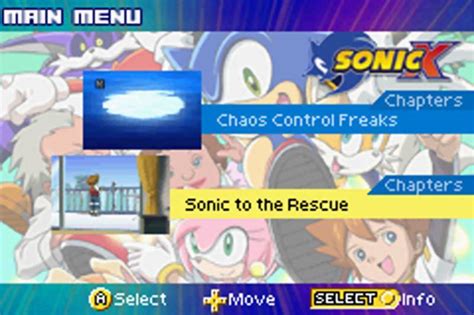 Game Boy Advance Video Sonic X Volume 1 User Screenshot 84 For Game