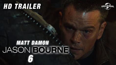 Jason Bourne 6 Hd Trailer 1 2023 Matt Damon Alicia Vikander In