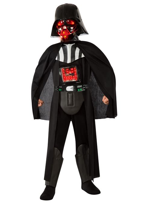 Child Deluxe Light Up Darth Vader Costume