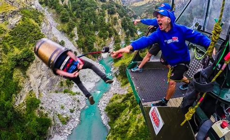 Extreme Bungee Jumping In New Zealand Extreme Sports News