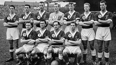 Snap Shot Wales 1958 World Cup Side European Qualifiers