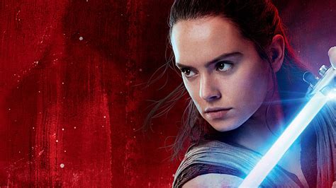 Fond Décran Star Wars The Last Jedi Daisy Ridley Actrice Brunette