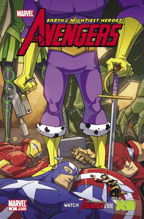 Avengers Earths Mightiest Heroes 2010 4 Comic Issues Marvel