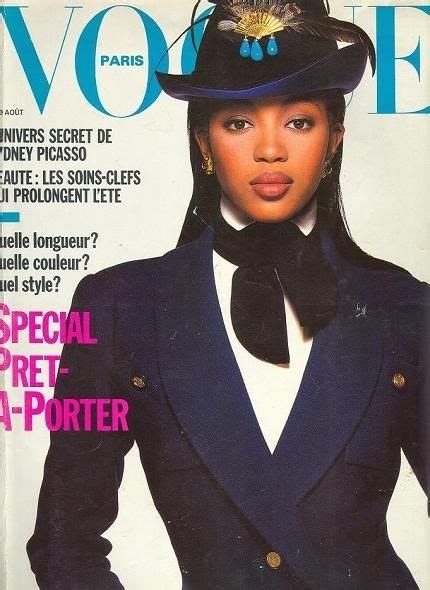 Naomi Discusses How Saint Laurent Got Her French Vogue Cover Dazed