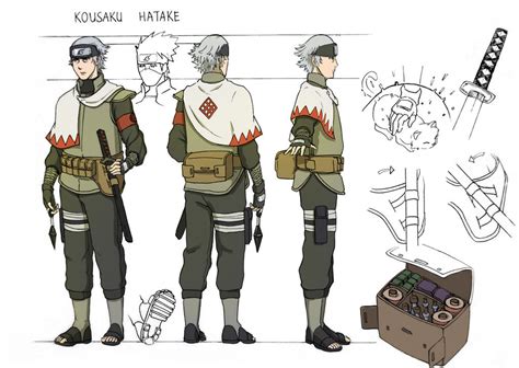 Kousaku Hatake Character Sheet Colored By Minhquach94 On Deviantart