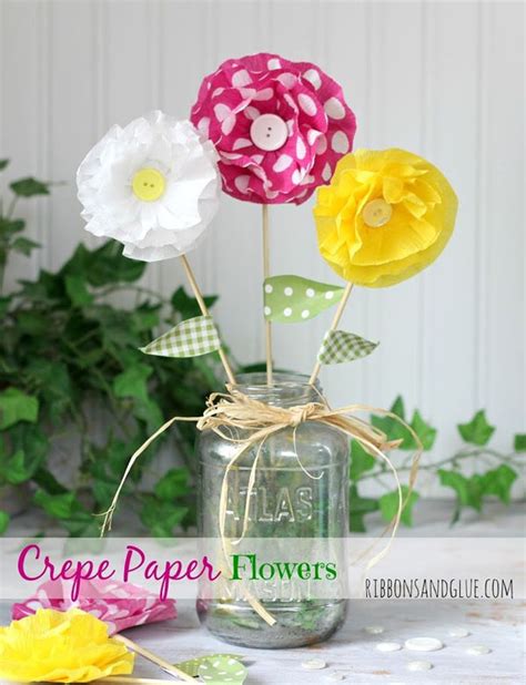 Start rolling the crepe paper onto itself. Best Paper Flowers Tutorials for Mother's Day ...