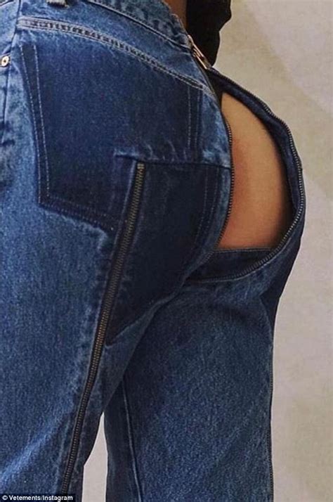 Vetements And Levis Collab Has Jeans With A Butt Window Daily Mail