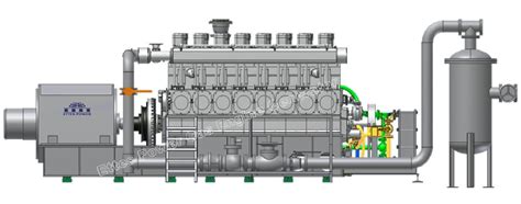 500kw 1000kw Biomass Enginesyngas Enginebiomass Generatorsyngas