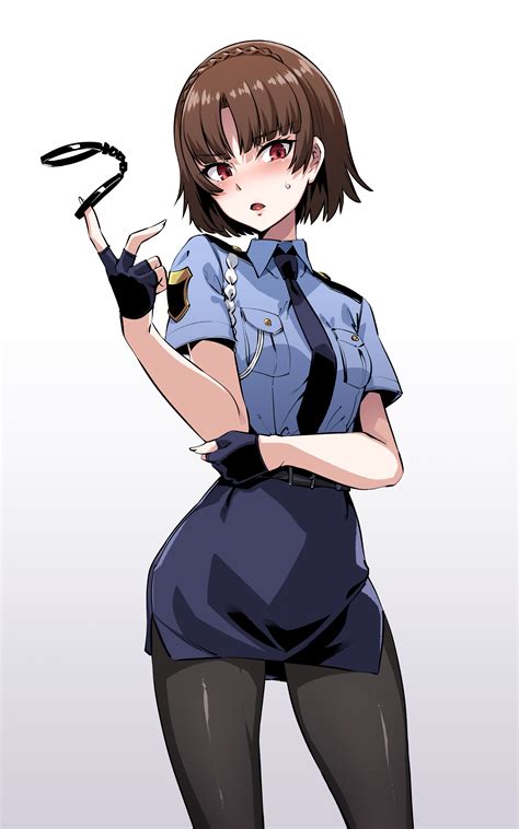 Niijima Makoto Persona And More Drawn By Harigane Shinshi Danbooru