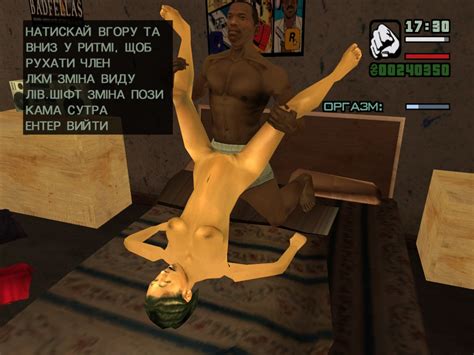 Rule 34 3d Accurate Art Style Carl Johnson Color Dark Skinned Male Denise Robinson Grand Theft