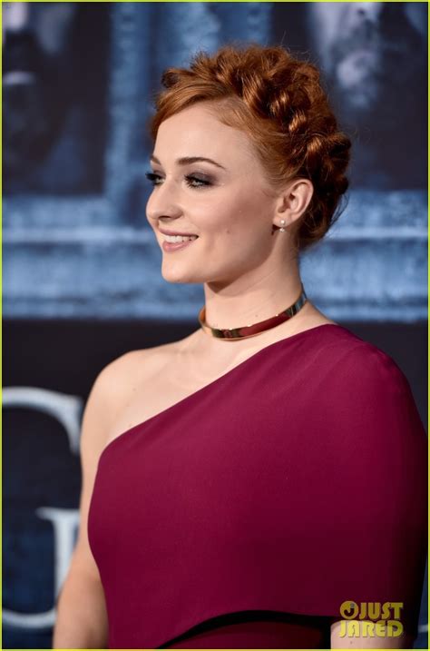 Sophie Turner At The Game Of Thrones Series 6 Premiere Tumblr Pics