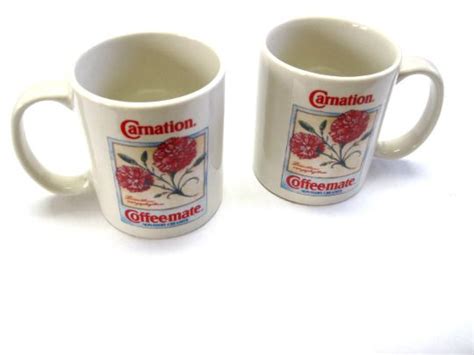 Enjoy the health benefits from these nutritious coffee mate cups. Carnation Coffee Mate Coffee Cups 1993 Collector's Series ...