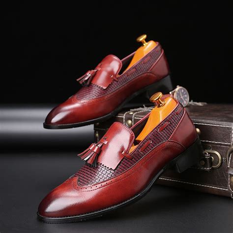 Flangesio Luxury Formal Shoes Men Oxfords Party Elegant Cow Leather