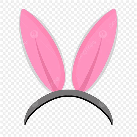 Cute Bunny Ears Clipart Transparent Png Hd Pink Bunny Ears Clipart
