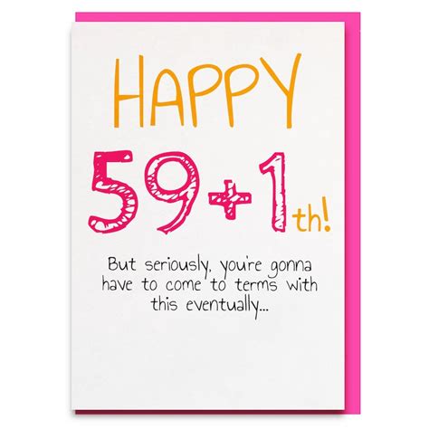 60th Birthday Funny Birthday Cards Mum 60th Dad 60th Funny Etsy