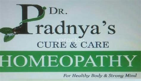 Dr Pradnyas Cure And Care Homeopathy Clinic Homoeopathy Clinic In